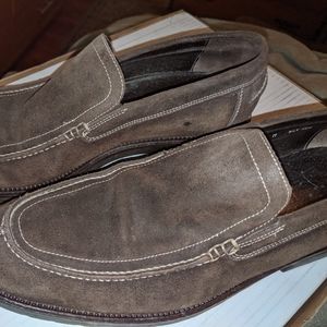 Donald J Pliner Suede Leather Loafers